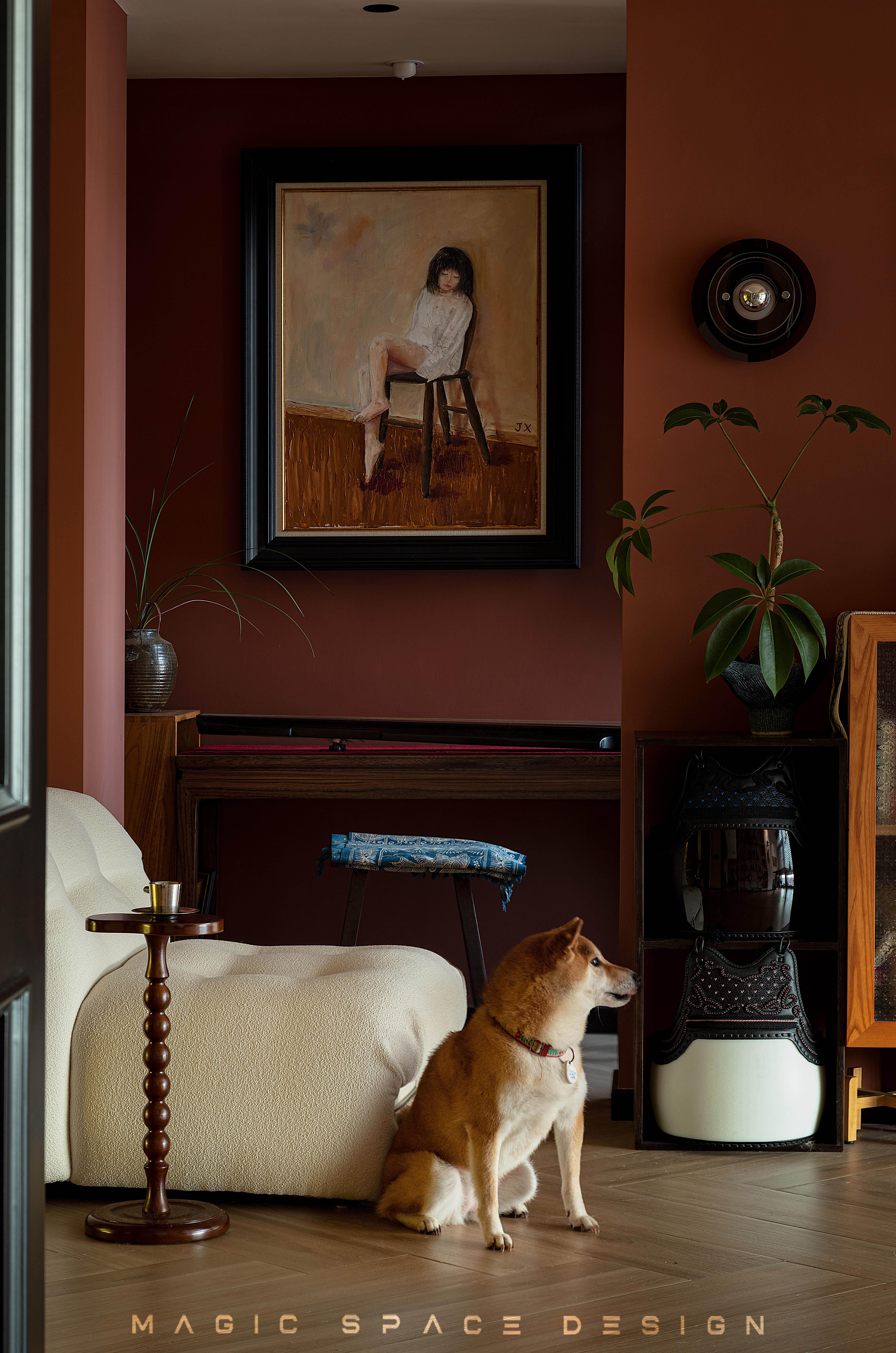 花窗玻璃的现代诗意 · 79㎡百川一居室设计丨百川设计-30