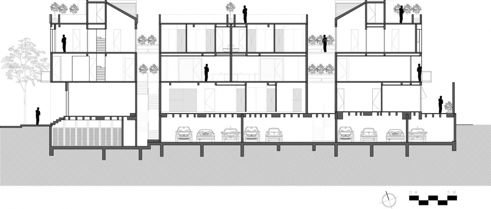 Casa Jardin Escandon 住宅综合体丨墨西哥墨西哥城丨CPDA Arquitectos-59