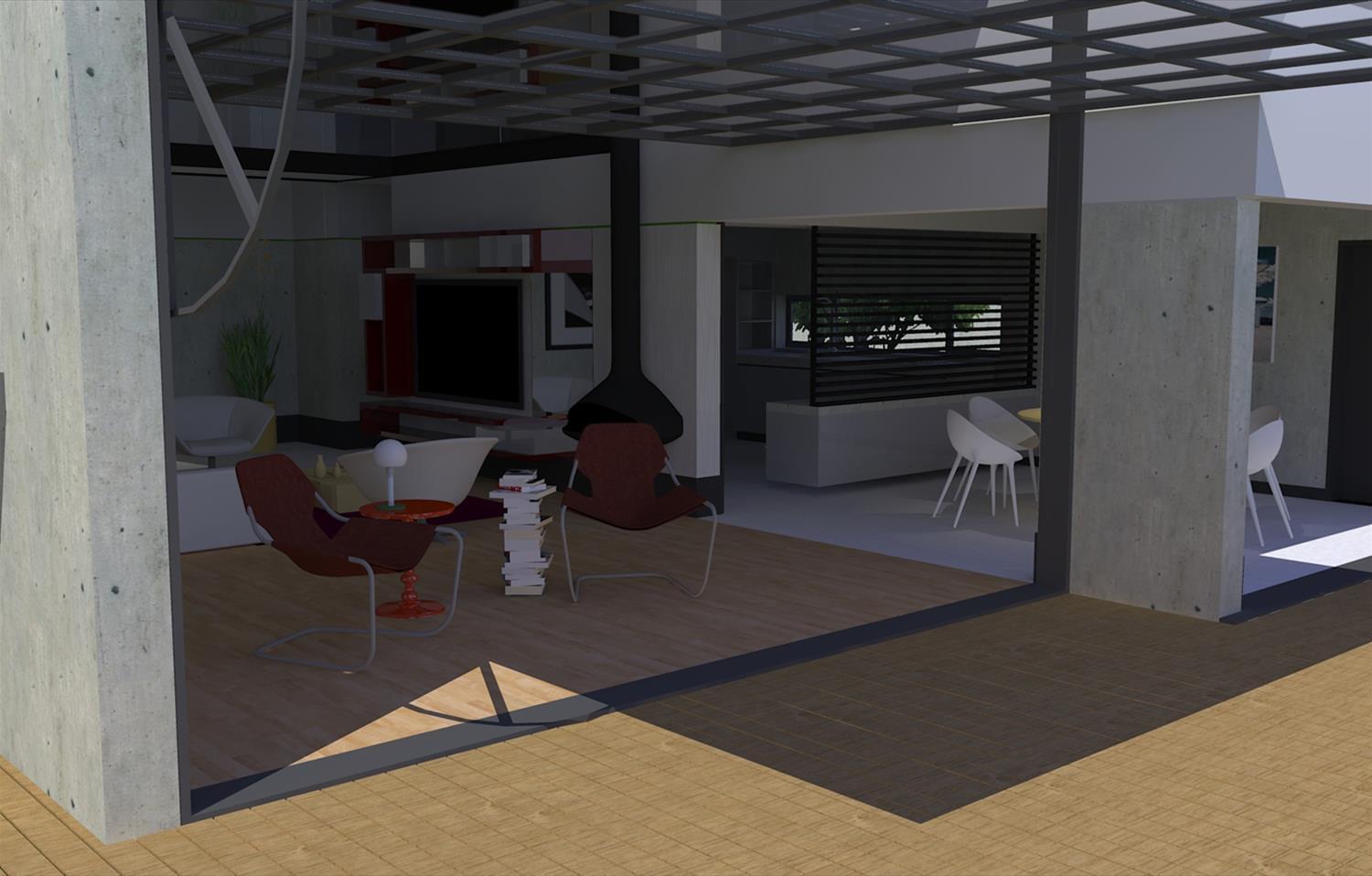 巴西 E.D01 住宅 | 封闭式设计打造安全舒适居住空间-5