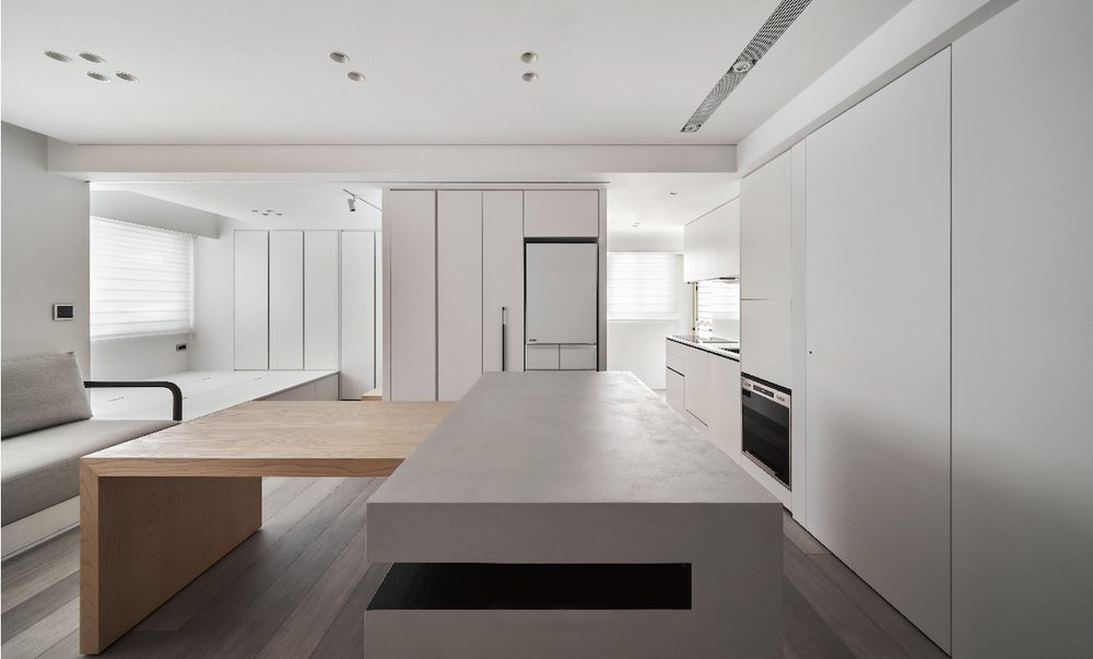 不定义空间的多功能小宅，62㎡旧房改造 | 虫点子新作-57