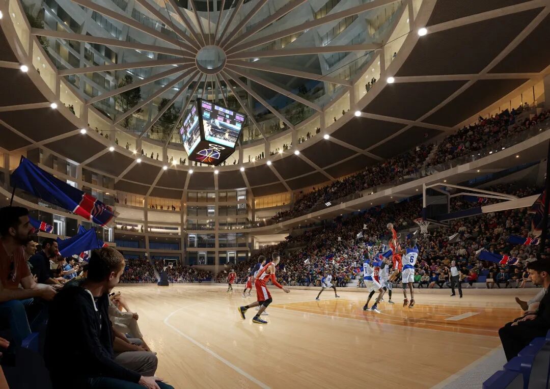 阿尔巴尼亚“巨球”体育馆（大宴会厅）丨阿尔巴尼亚地拉那丨MVRDV-16