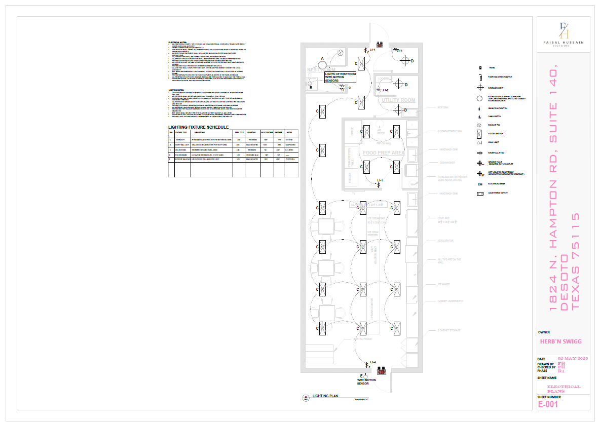 MEP Design For Juice Bar in Taxes-6