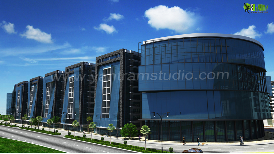 三维住宅渲染设计 | 2016 年建于美国的现代公寓-18