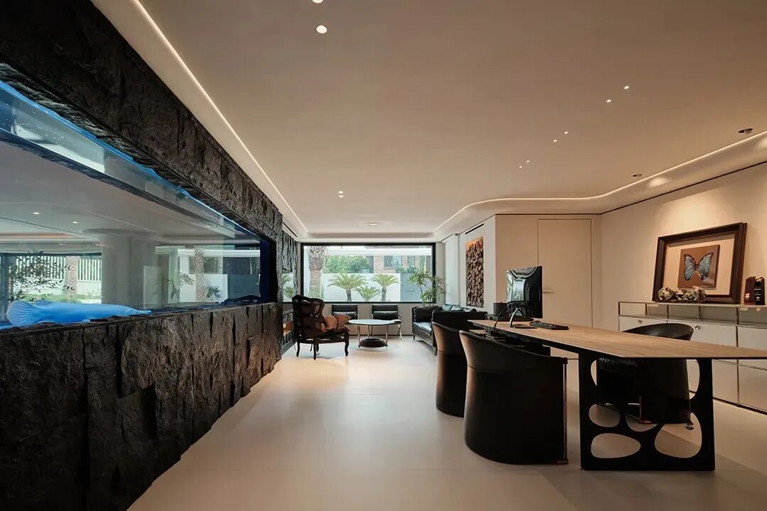 1200㎡艺术顶豪，爽文女主的家！-9