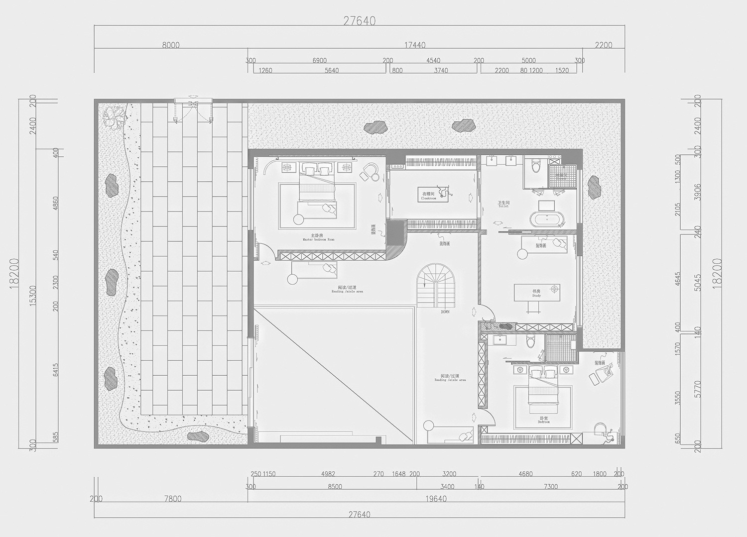 Big nose设计 现代写意别墅-1