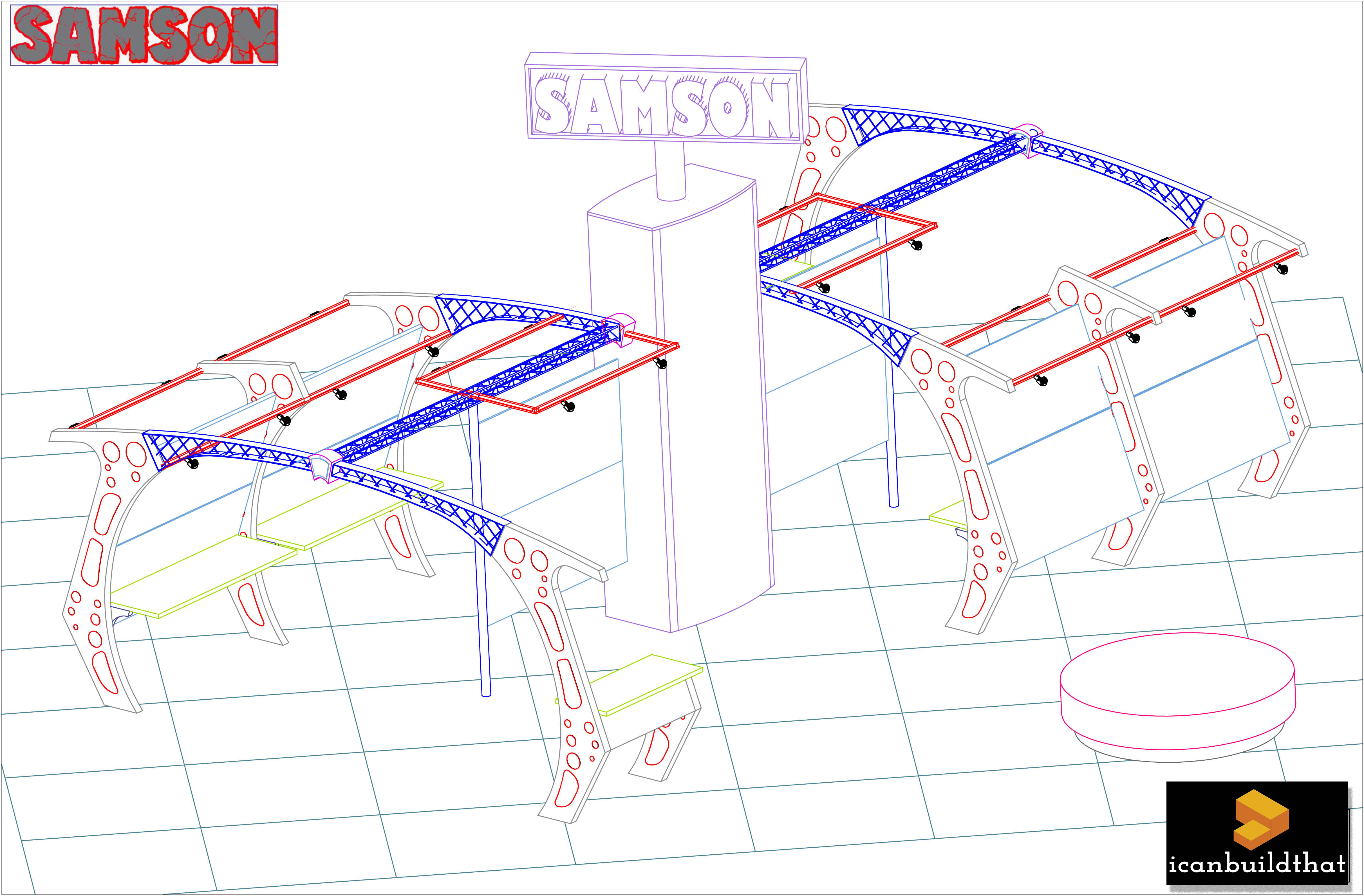 Indy Dealer News 2000 Tradeshow-Samson Motorcycle Ex-3