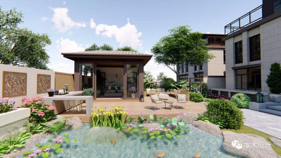 雍景湾 S1 栋样板花园 | 打造自然、舒适、多功能的生活空间-42