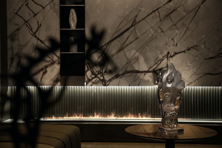 金地·悦城大境样板间 | 现代风格，艺术与生活的完美结合-10