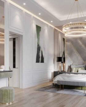 SHOPDRAWING FOR BEDROOM IN VILLA IN UAE