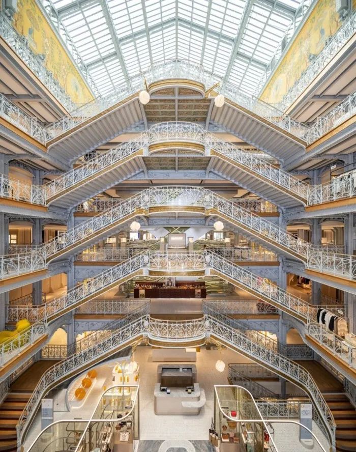 巴黎百年商场内部设计丨法国巴黎-8