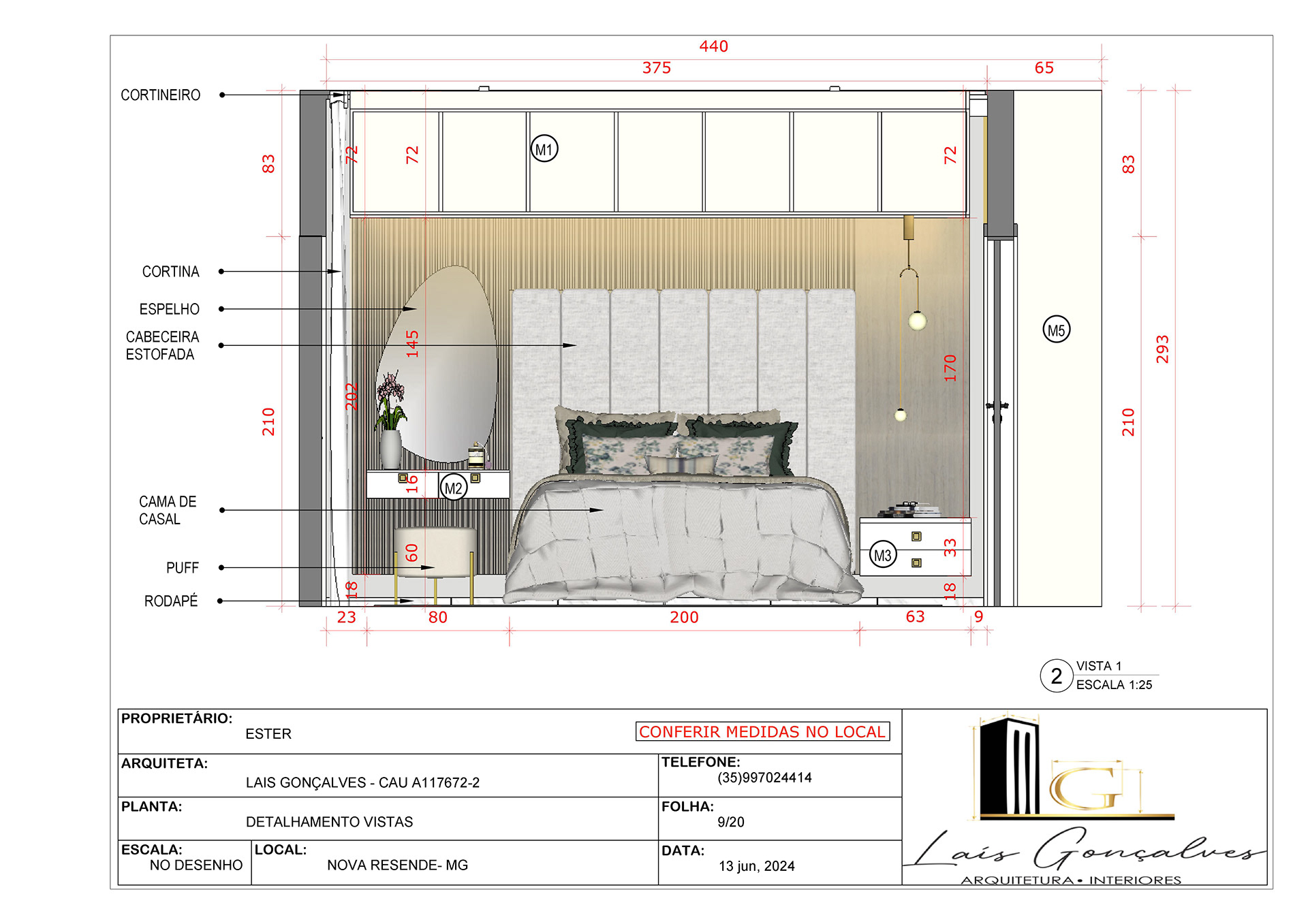 DETALHAMENTO DE INTERIORES - MARCENARIA QUARTO-2