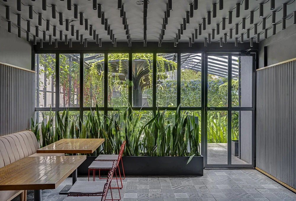 Sunrise Garden 餐厅丨印度班加罗尔丨M9 Design Studio-14