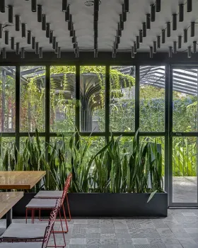 Sunrise Garden 餐厅丨印度班加罗尔丨M9 Design Studio