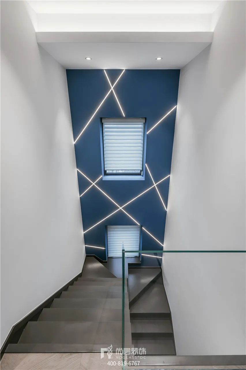 90后夫妻320㎡的新家，客餐厅直接通往后花园，还有健身区和茶室...-44