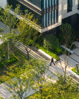 南京紫金智谷人工智能产业园景观设计 / 谷创生态景观规划设计