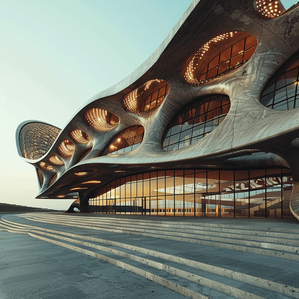 丘比内赫体育场丨卡塔尔多哈丨Green Clay Architecture-20