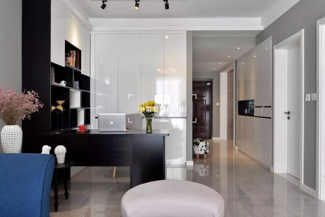 中策装饰 | 88 平小户型变身大气温馨空间-62