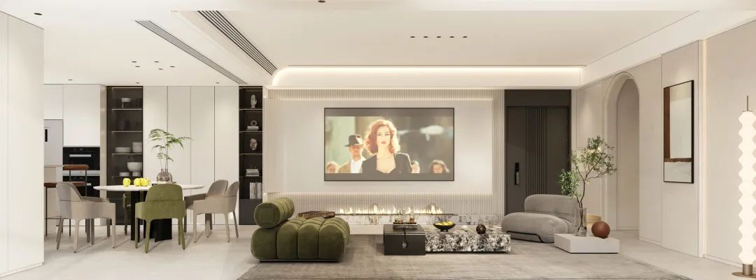 新湖明珠城现代简约大平层设计丨金螳螂家苏州新区店-26