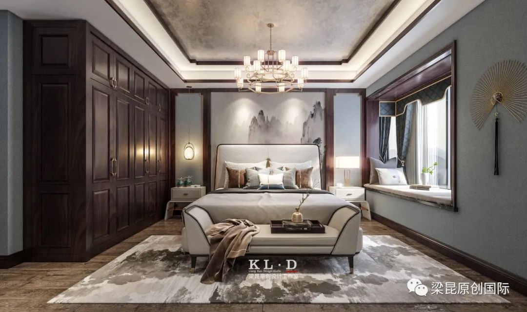 江畔大地新中式风 | 诗意的栖居与清雅含蓄的美学-24