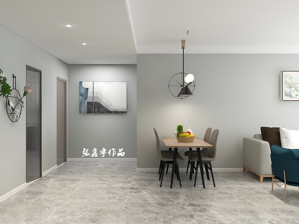 现代简约风晨曦住宅设计-4