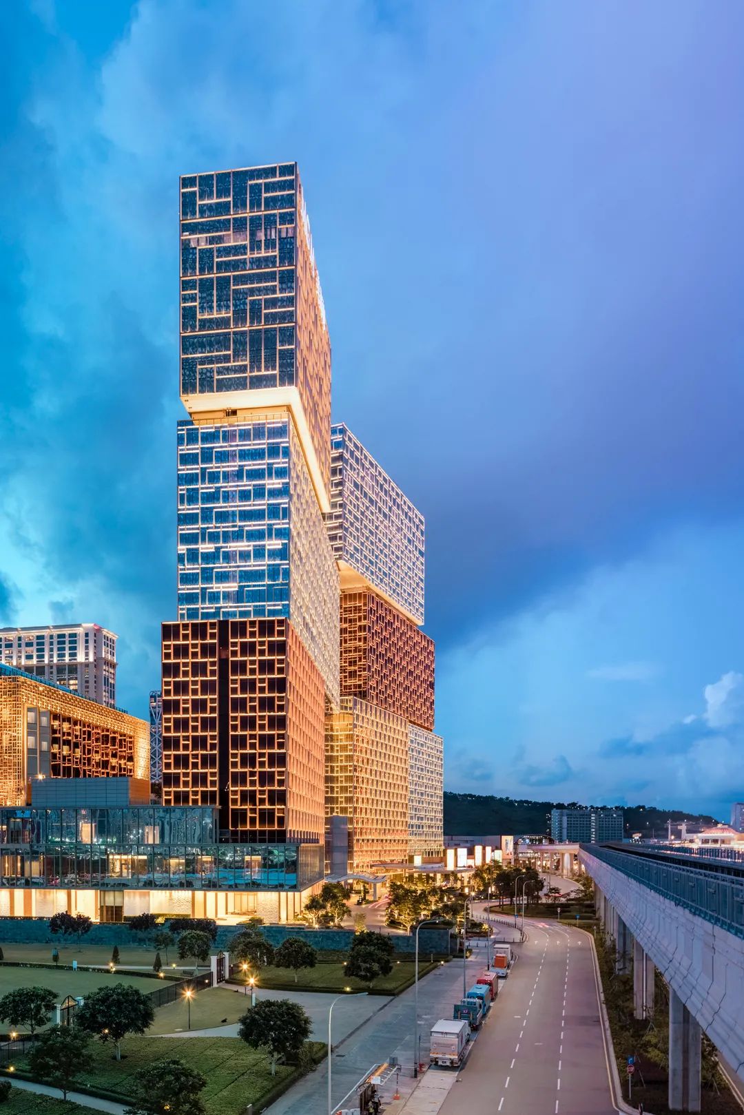 澳门美狮美高梅酒店顶层御狮别墅丨中国澳门丨Kohn Pedersen Fox（KPF）-5