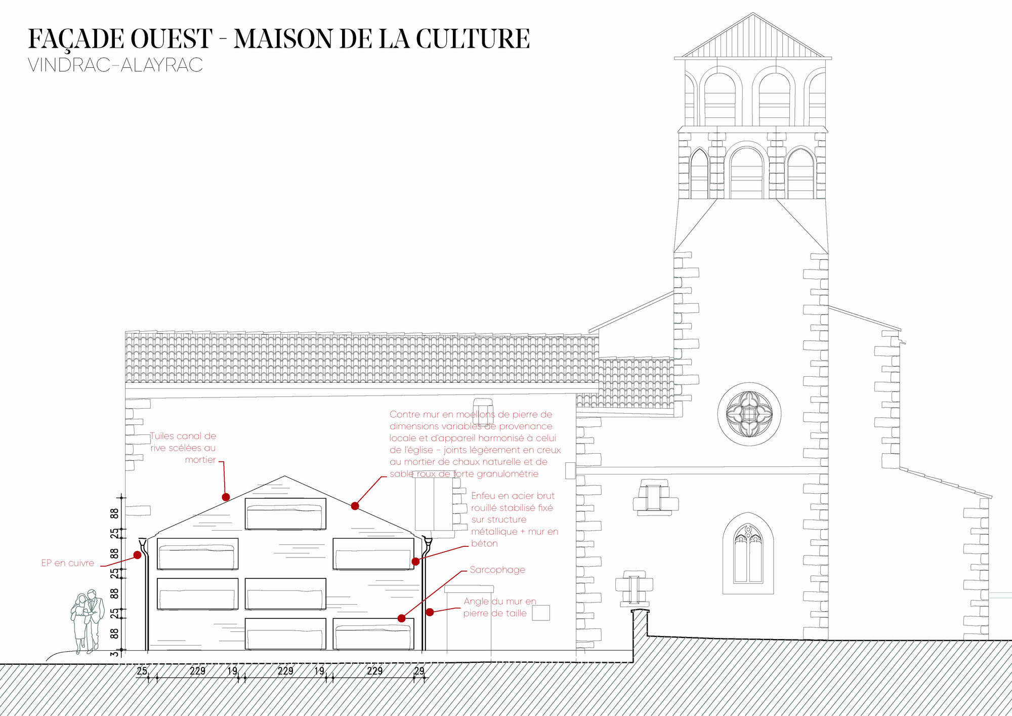 Construction of the Vindrac-Alayrac Culture Center / LETELIER ARCHITECTES-32