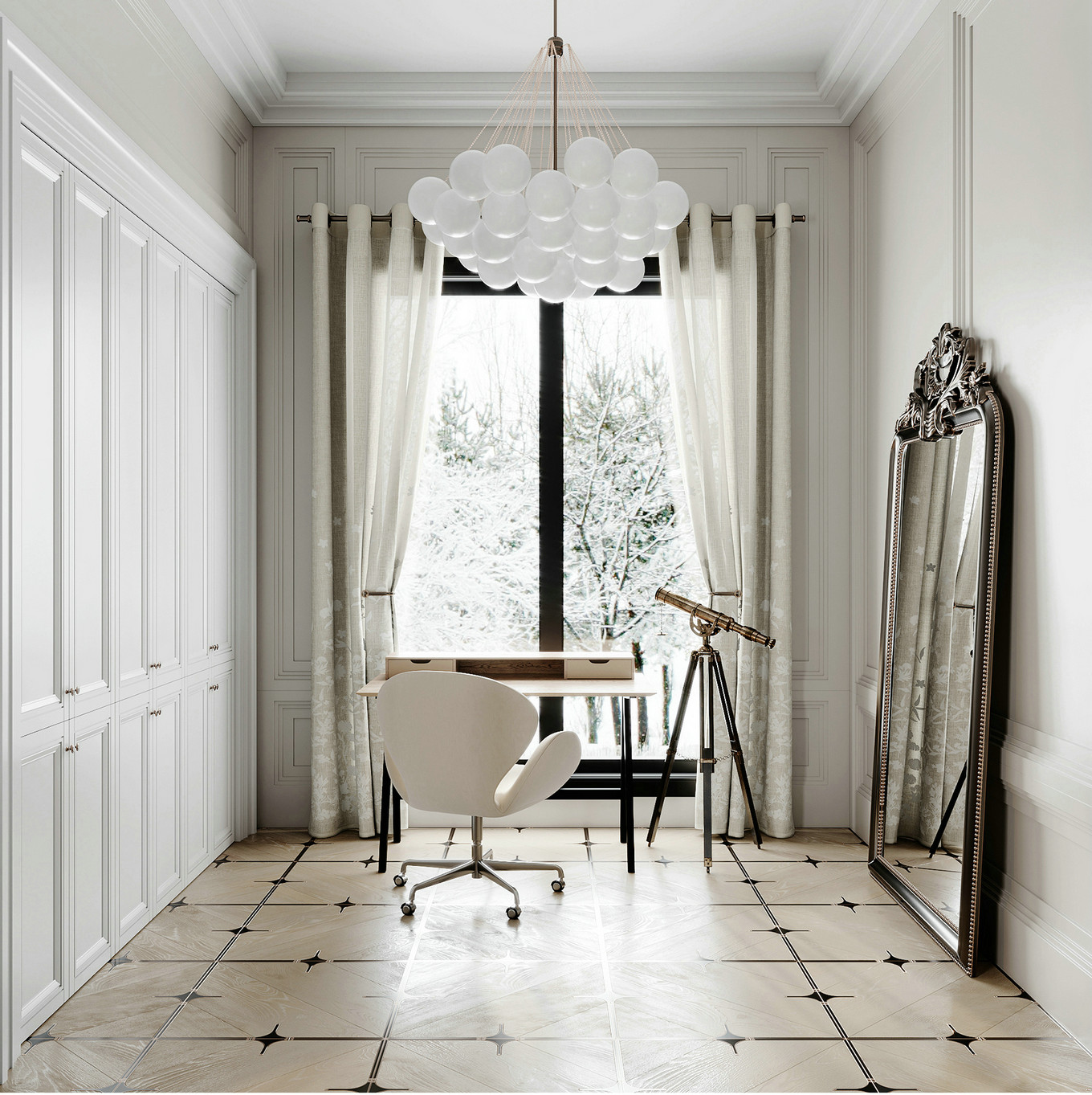 简欧风格打造浪漫舒适家居-18