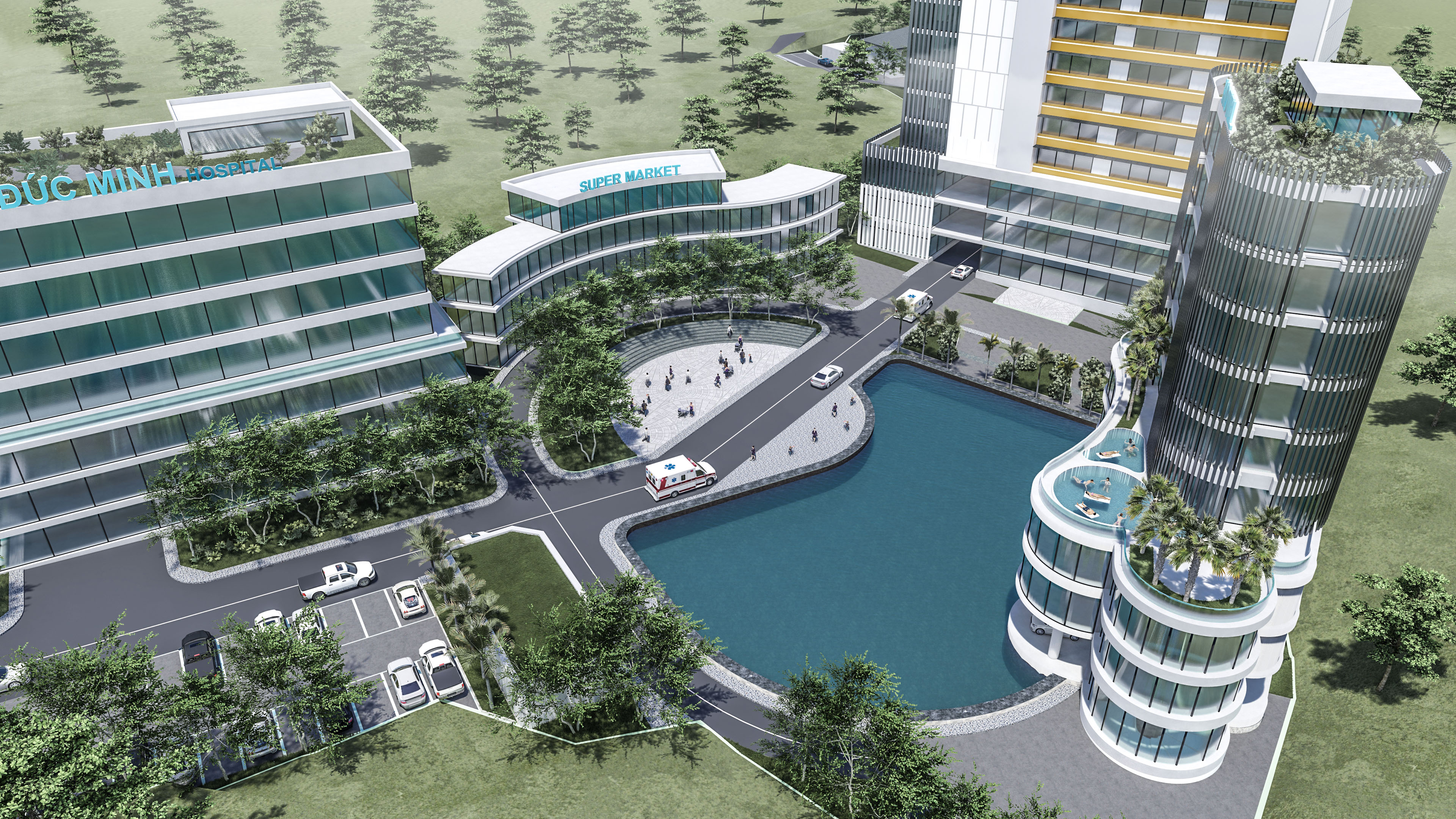 Duc Minh Hospital | Urban Planning | Landscape-4