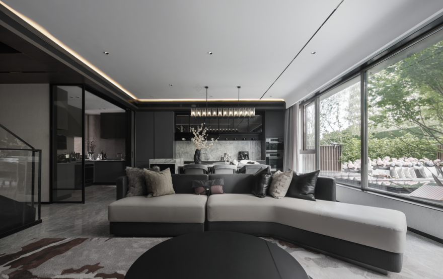 成都龙湖九里熙上下叠样板间丨中国成都丨北京靳朝晖设计有限公司-10