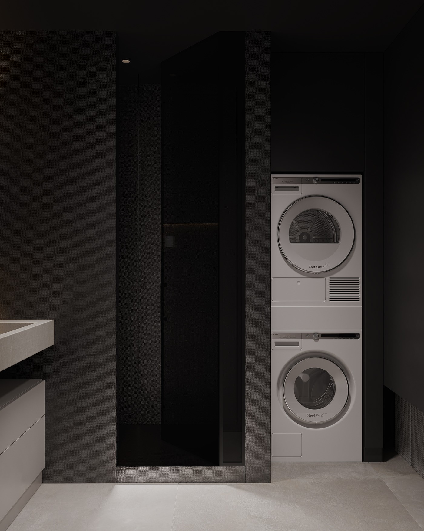 高级黑色系住宅设计 超酷-20