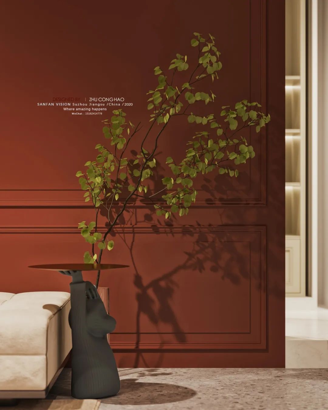 双生共融,苏州展厅设计展现和谐空间理念-2