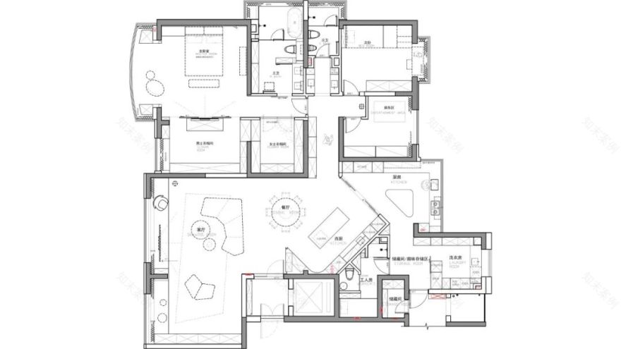 苏州金鸡湖美景大平层丨中国苏州-66