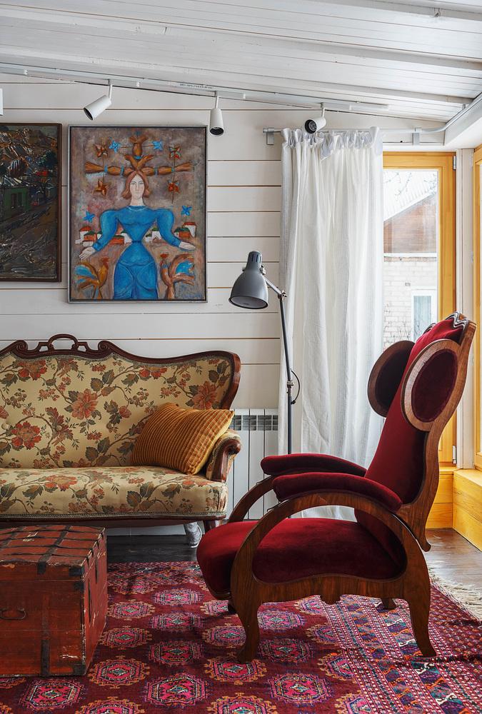 俄罗斯塔鲁萨郊区住宅翻修丨Architectural bureau PROJECT905-37