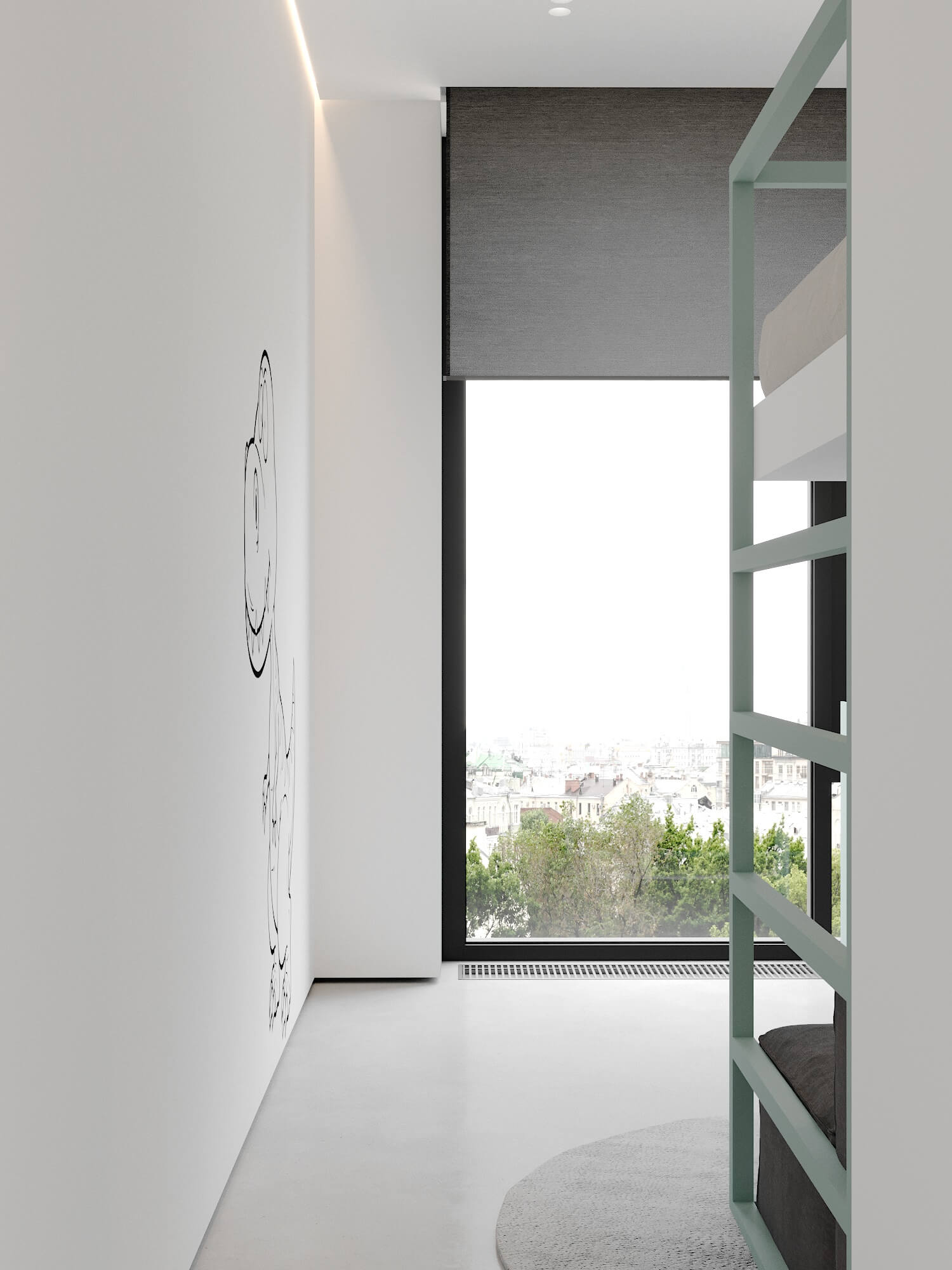 高级灰色系小空间公寓设计 成熟之选，优雅中充满温暖-25