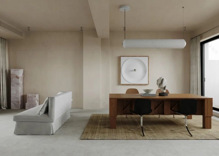 岚一设计|折衷主义的复古别墅-51