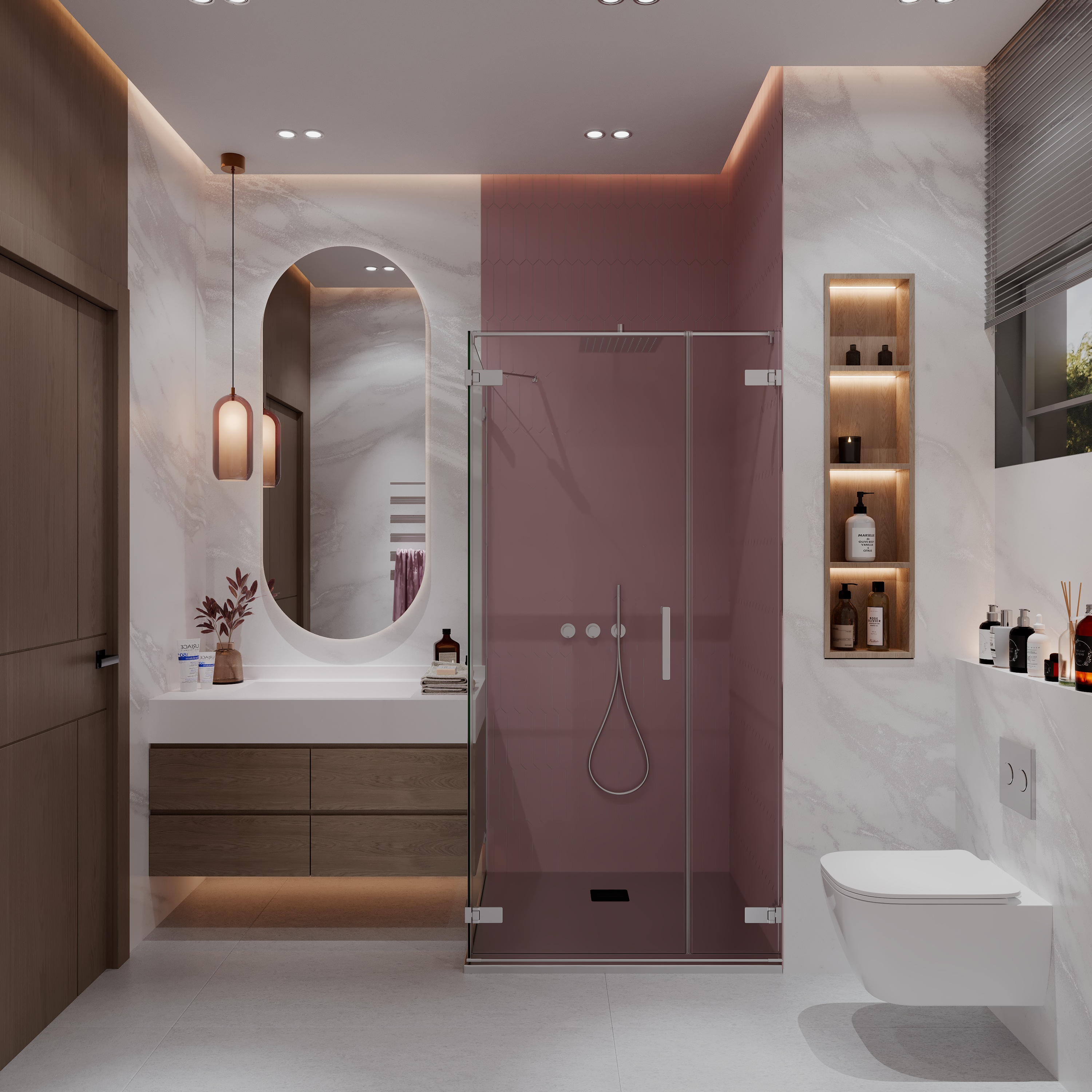 别墅双床儿童卧室-13