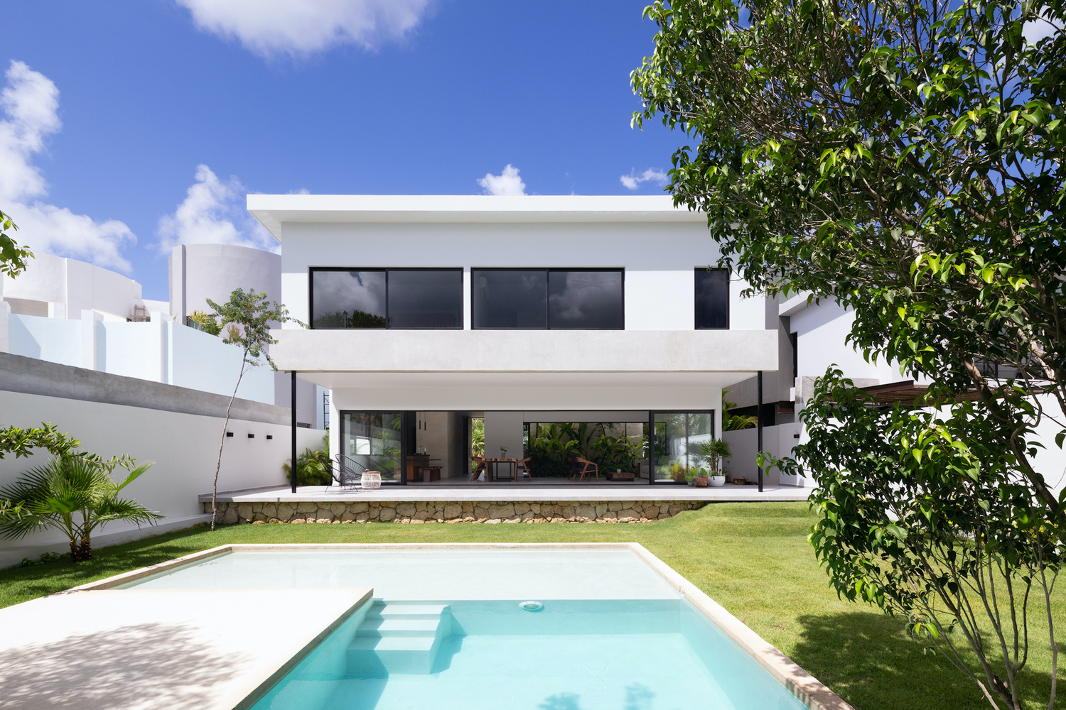 墨西哥 Golondrinas 34 号住宅——融入自然的室内外一体化设计-9