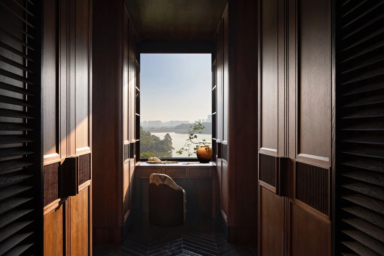 金地御湖颂丨中国广州丨硬装矩阵纵横,软装矩阵鸣翠-37