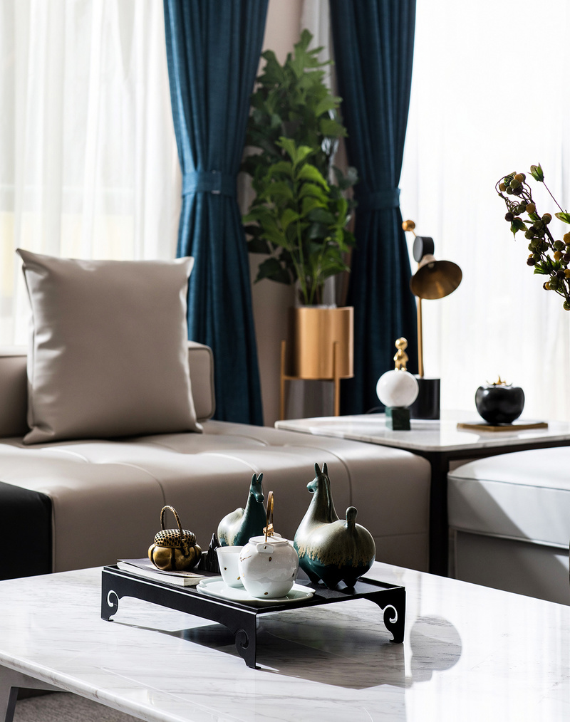 圣远广场三期195㎡精装样板房 | 轻奢风与优雅魅力的完美结合-36