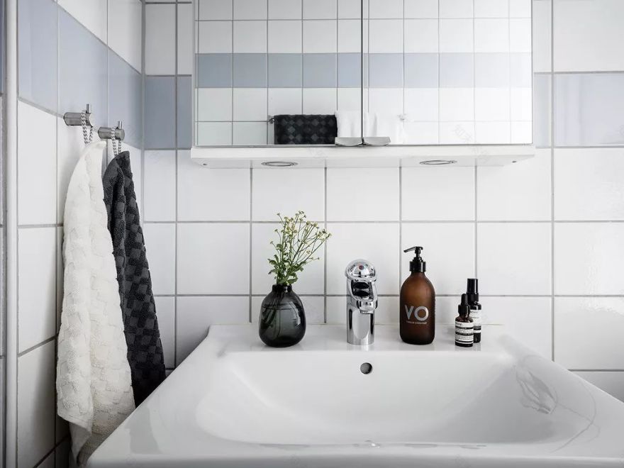 瑞典 39㎡高级公寓,黑白简约大气设计-33