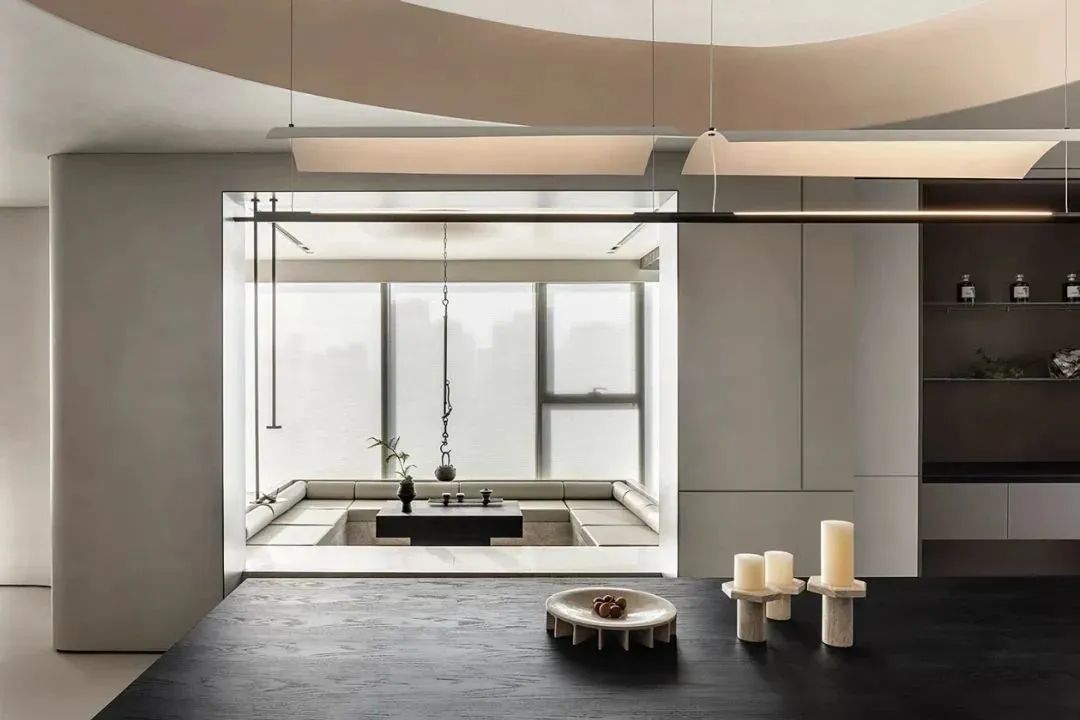 现代风格大平层设计-34