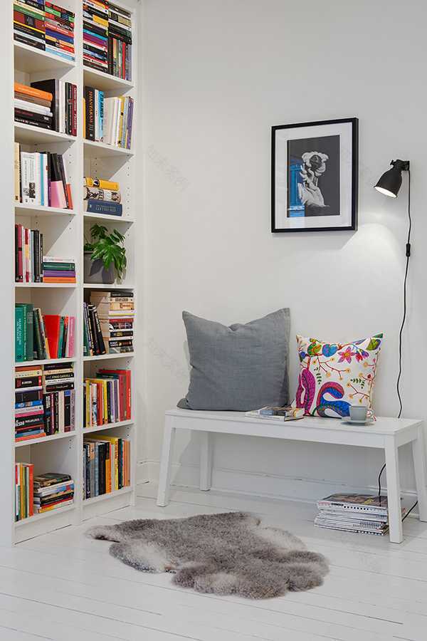 瑞典 50 平米小户型公寓的巧妙设计-8