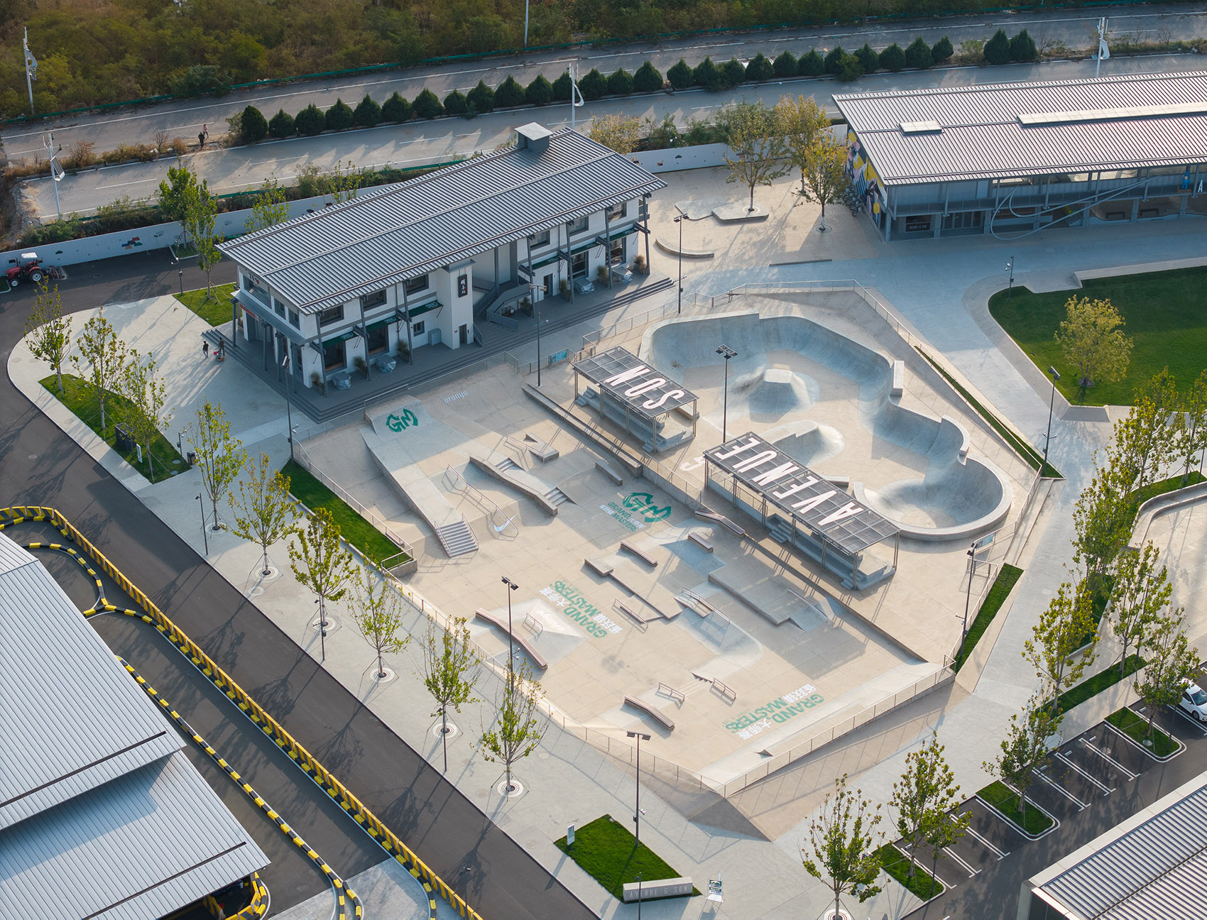 AVENUE & SON阿那亚北岸滑板公园丨中国秦皇岛丨万社设计（Various Associates）-4