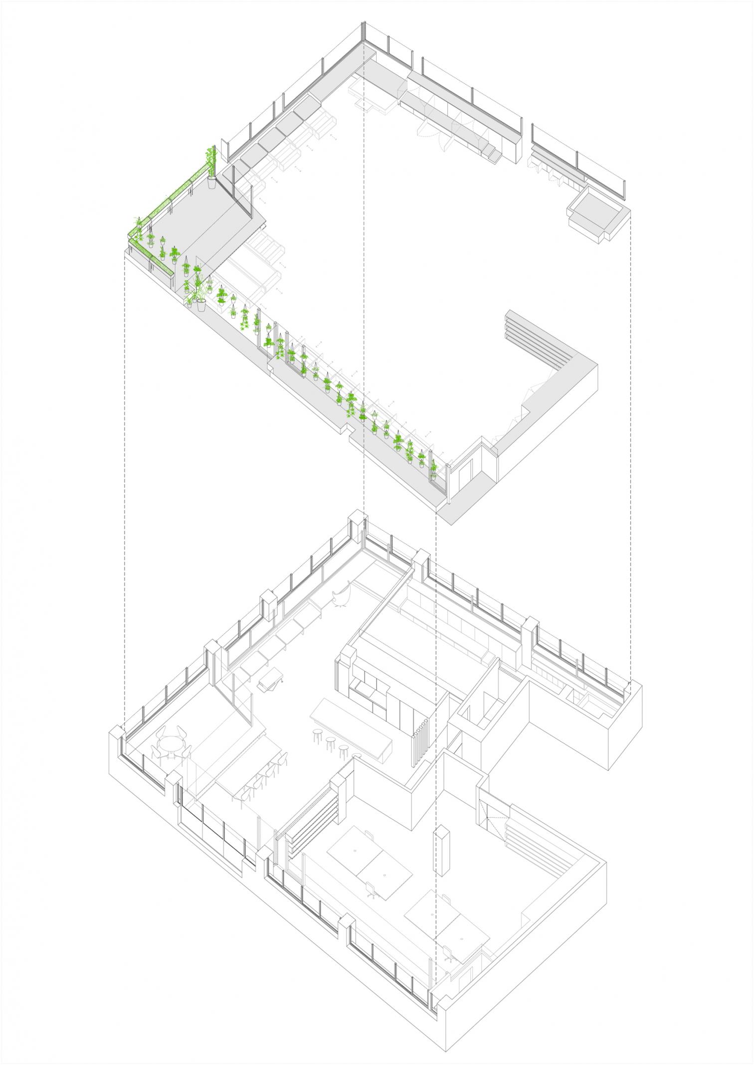 Madrid 工业空间变身高质感生活工作室-5