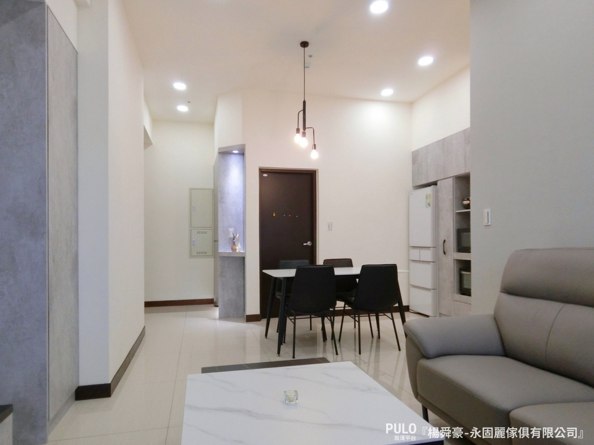 新北20坪新成屋开放式收纳柜装潢案例丨永固丽家具有限公司（设计师:杨舜豪）-14