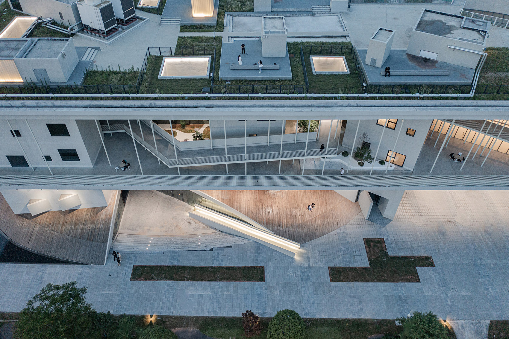 湖南广电芒果马栏山广场丨中国长沙丨地方工作室,湖南大学设计研究院有限公司-79