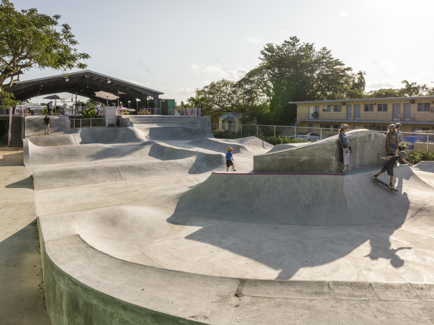 滑板鸟滑板公园丨美国迈阿密丨GELPI PROJECTS-28