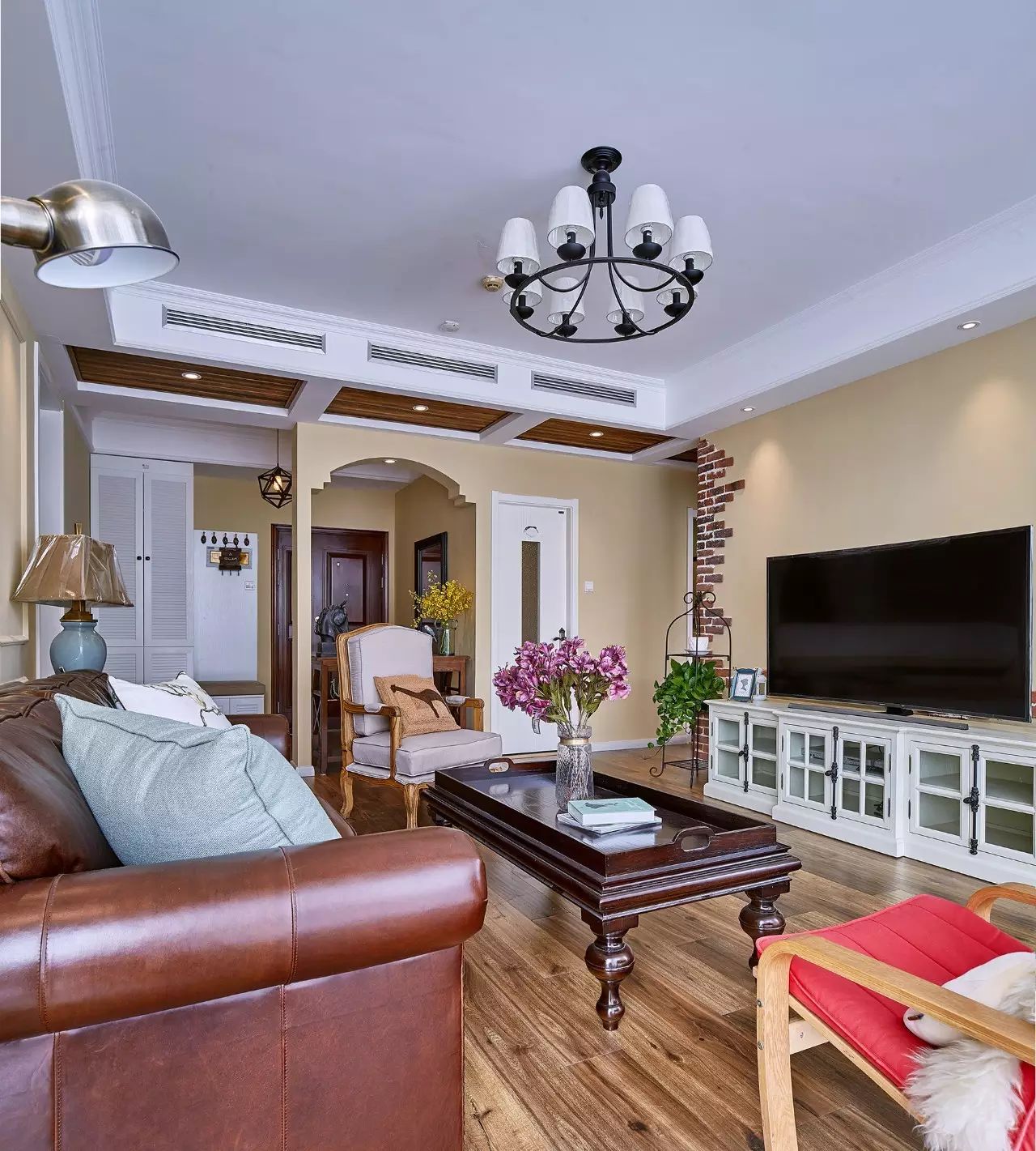 天津海逸长洲美式混搭风设计 | 金色的麦浪，轻柔的话语-22