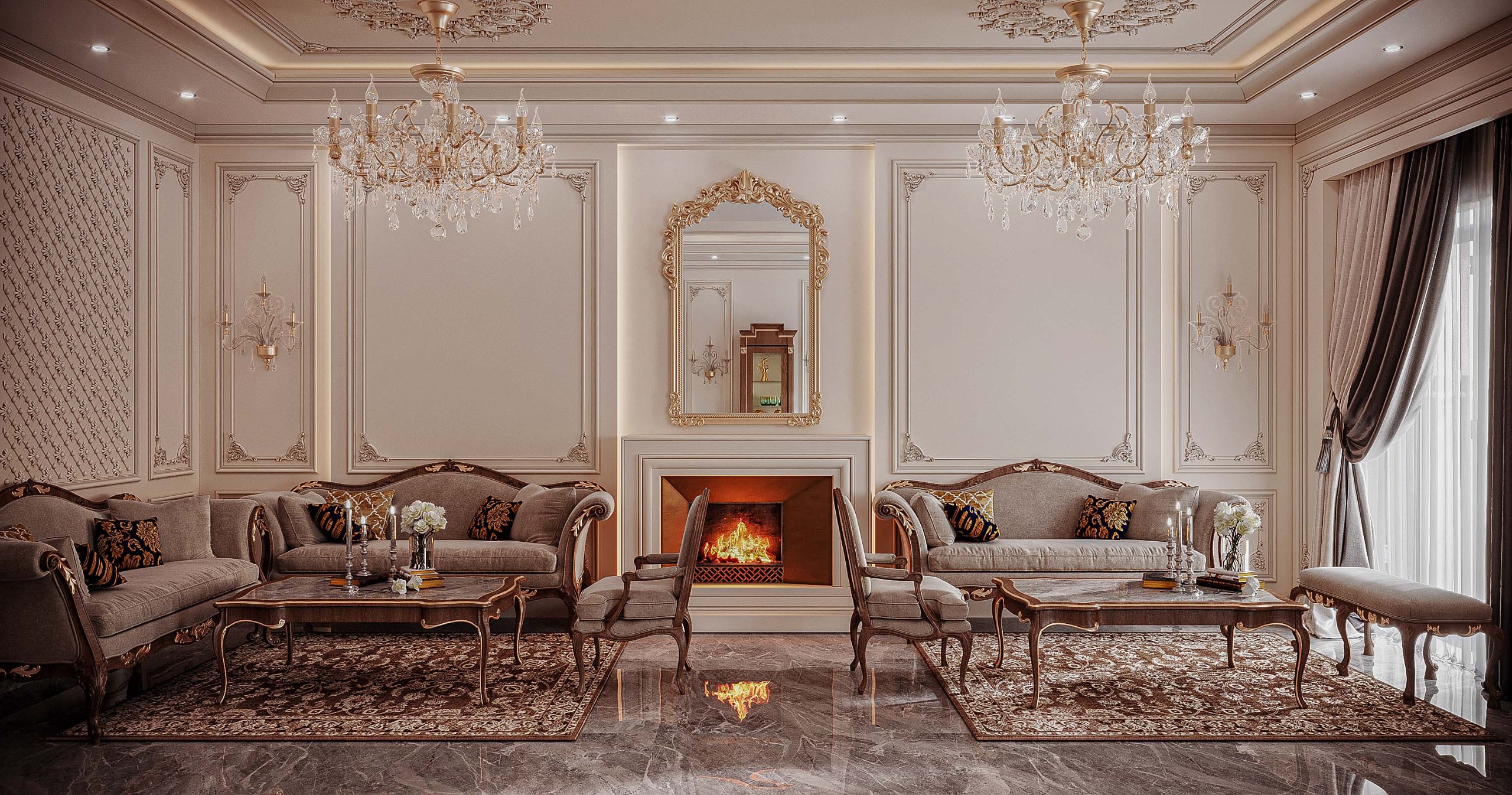 经典接待别墅丨埃及开罗-4