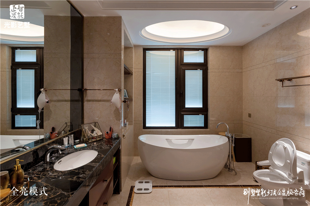 光影诗篇 | 新中式 400 平米大平层智能设计案例-59